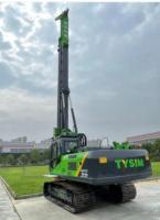 Equipamento de broca geotécnical hidráulico 1800mm da construção de ponte de Machine KR125ES do motorista de pilha