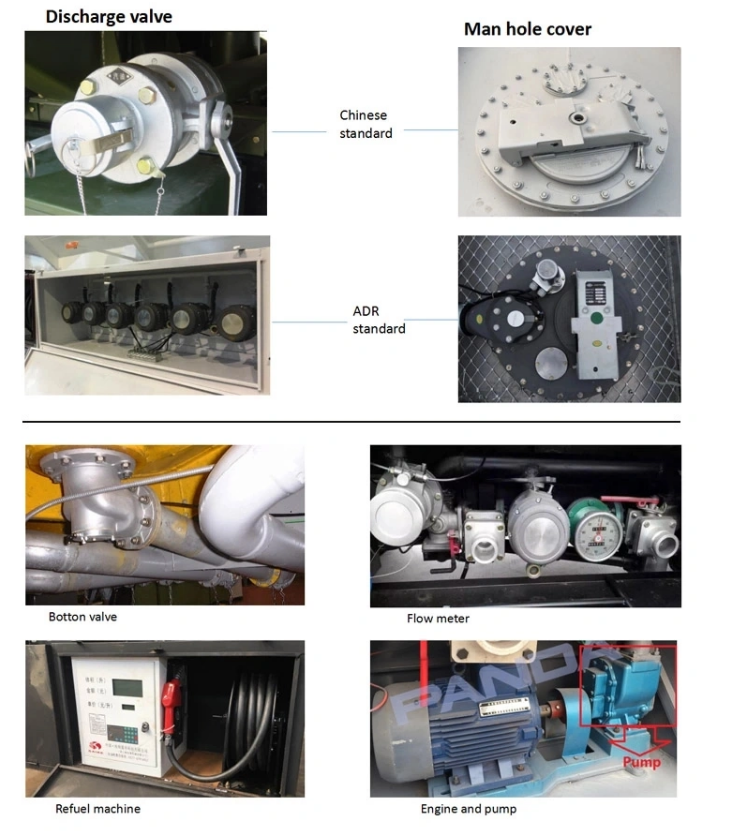 Тележка черни колес 4m3 5m3 FOTON AUMARK 4X2 6 дозаправляя