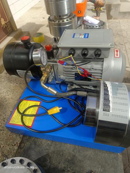 2.2 KW Motor 220V Hydraulic Hose Crimping Machine with 1 Inch Crimping Range for 6-25mm Hoses