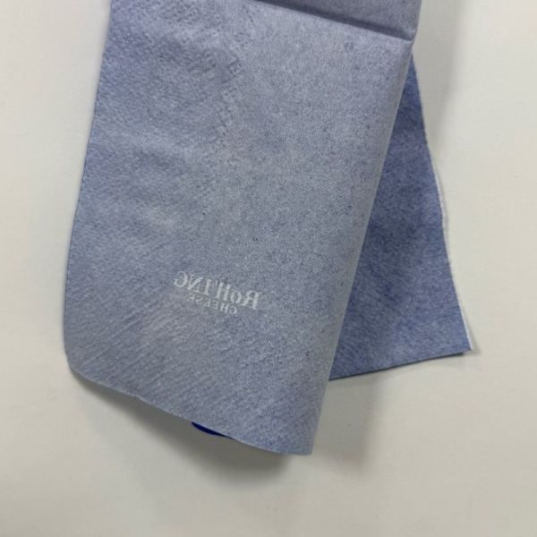 30*30 Blue Paper Napkins Restaurant Custom 2ply Beverage Paper Napkins Tissue