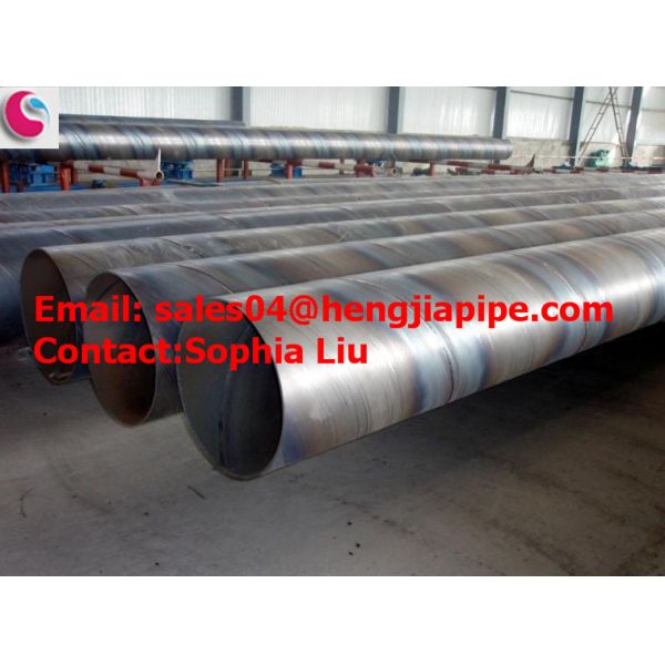 Spiral welded steel pipes