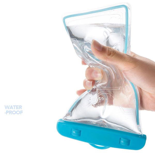 Fluorescent Waterproof Cell Phone Pouch , Sensitive Touch Mobile Phone Waterproof Bag