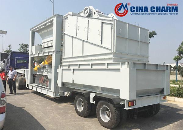 Modular Structure Asphalt Mixing Plant , Hot Mix Plant For Road Construction