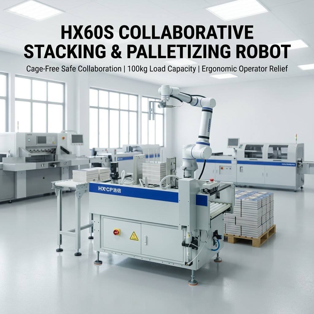 HX60S Collaborative Robot Cage Free Stacking Palletizing And Material Transport