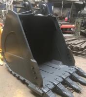 Excavadora de roca de trabajo pesado excavación cubo Q355B para 20T - 100T Excavadora retroexcavadora