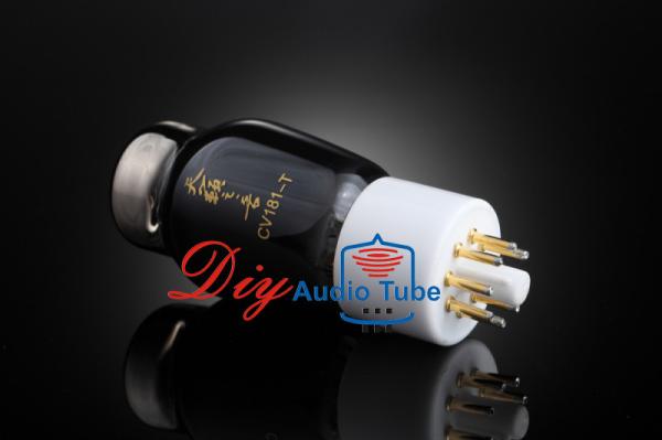 Long Lifetime Electronic Vacuum Tube Gold Coated Pins CV181 Tube Series CV181-T