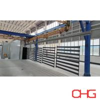 Ligne de production de plateaux métalliques personnalisés avec revêtement en poudre électrostatique et boîte de pulvérisation PP