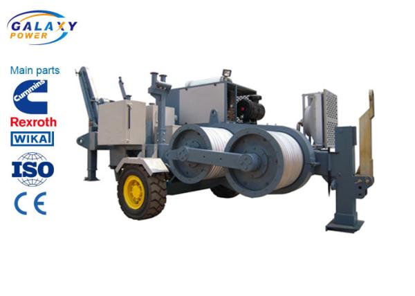 280KN 28T Puller 11 Groove Hydraulic Wire Puller for  long span