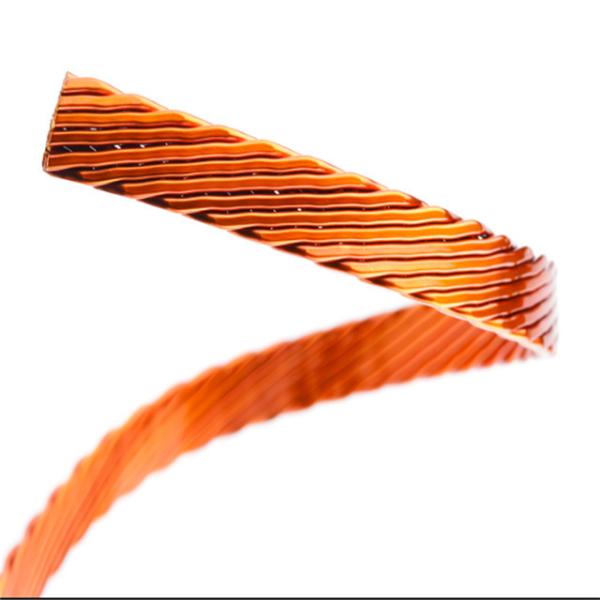 RF Transformers 1.2x1.2mm Copper Litz Wire Stranded Enameled Wire Profiled Litz Wire Nature Color