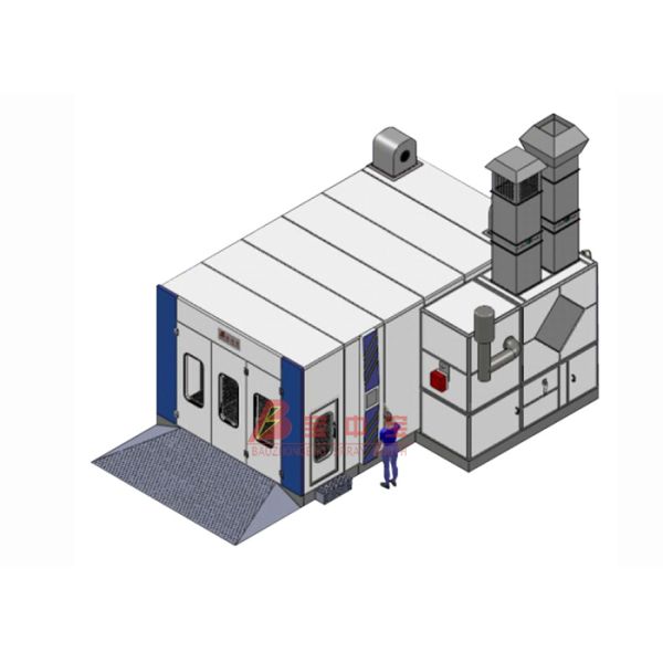 Water Based Paint Car Vehicle Spray Booth Heat recircle system Paint Room