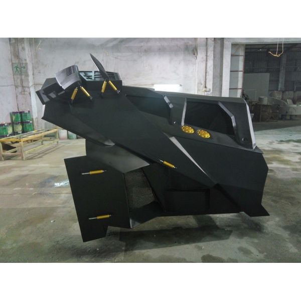 event party celebration props batman's vehicles  as decoration statue in shop/ mall /event celebrity activity