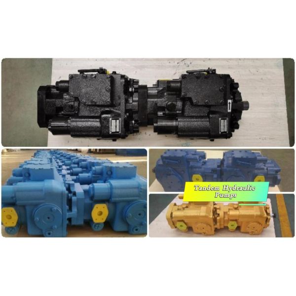 High pressure hydraulic tandem pump Highly Durable Combine Harvester Hydraulic Tandem Pump