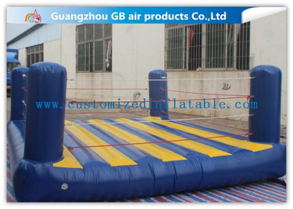 Custom Sports Bouncy Boxing Inflatable Wrestling Ring For Adult / Kids