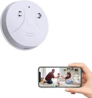 Caméra cachée détecteur de fumée Wifi, Caméra espion détecteur de fumée avec vision nocturne