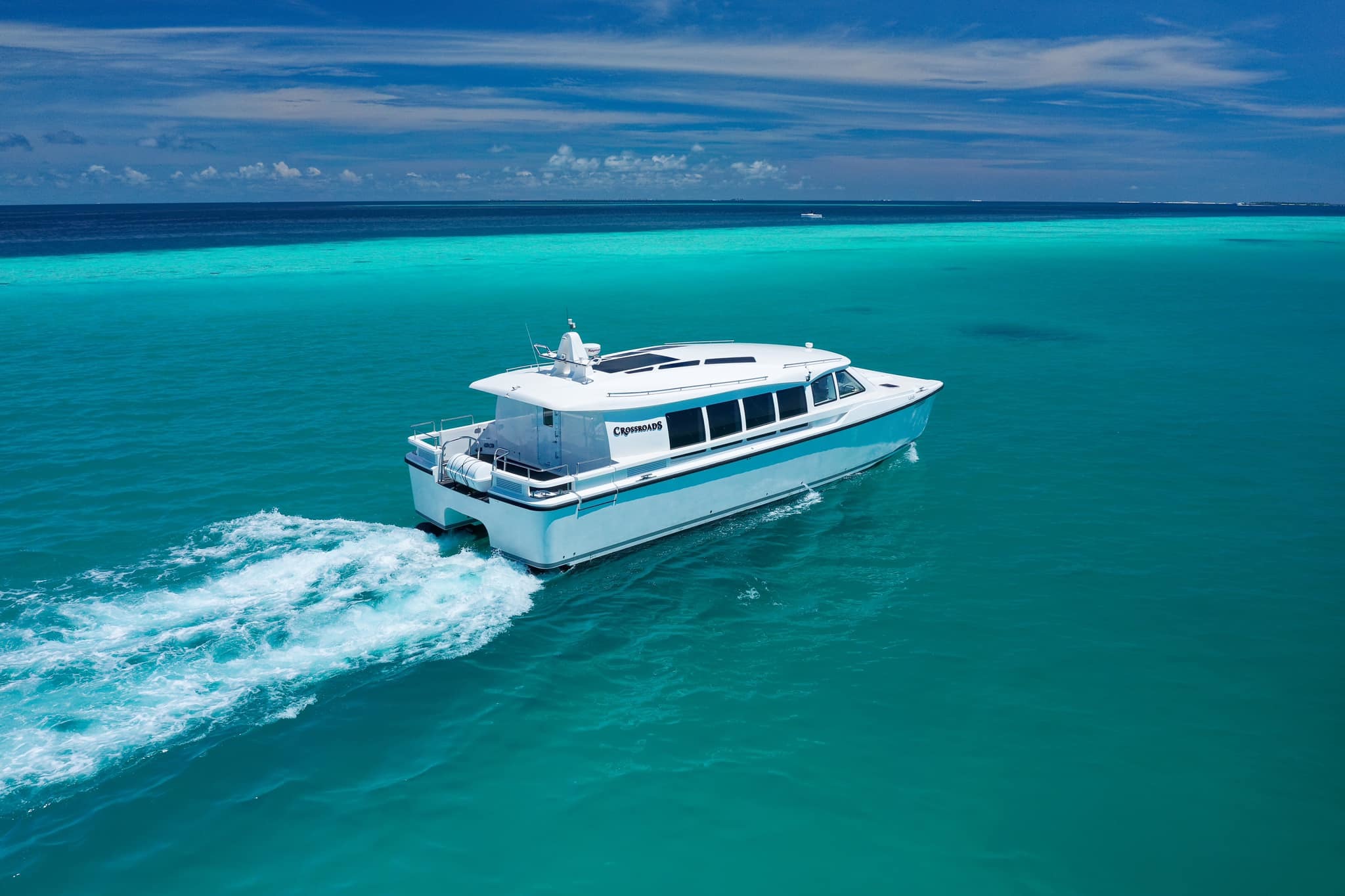 Island Shuttle Tourism Ferry Catamaran High Efficiency Commercial Passenger Boat