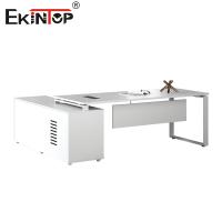 Customizable Office Desks with File Cabinets Office Furniture Factory