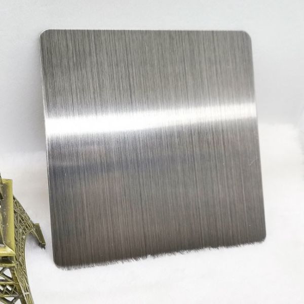 Black Brushed Stainless Steel Sheet 4x8 Sheet | 304 Grade