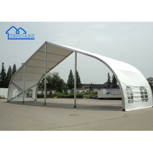 Customized Heavy Duty Industrial Warehouse Tent Workshop Storage Curve Tent