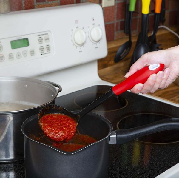 Cookking Nylon Plastic Colorful Kitchen Utensils Set for Home Kitchen Appliances