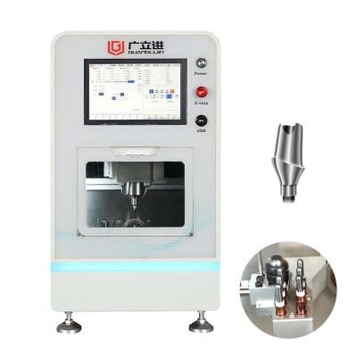 Laboratório de clínica dentária Máquina de moagem de moagem molhada de 4 eixos
