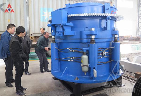High efficiency stone price xhp hydraulic cone crusher with CE ISO for road construction