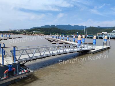 Handrail Aluminum Gangway Ramps Galvanized Aluminum Boat Dock Gangways