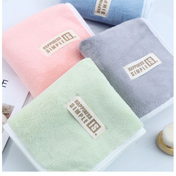 Toallas de lavado de cara para hombres y mujeres de terciopelo de coral ideal para el hogar