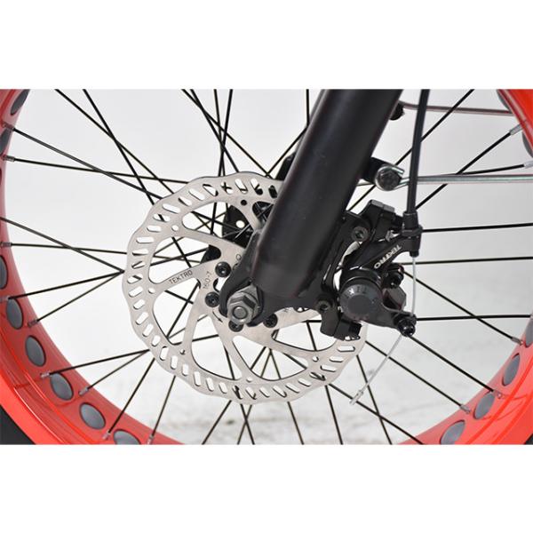 30KG Fat Tire Electric Folding Bike With 8A Lithium Battery Shimano Geared