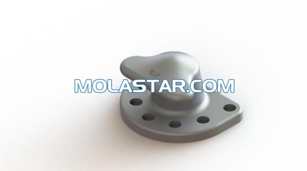 Marine Bollard Ductile Cast Iron Tee Head Mooring Bollard Cast Steel Iron Tee Mooring Bollard