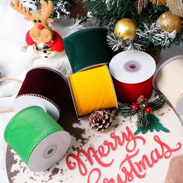 Cinturón de poliéster rojo blanco dorado para regalos personalizados y decoraciones elegantes para fiestas