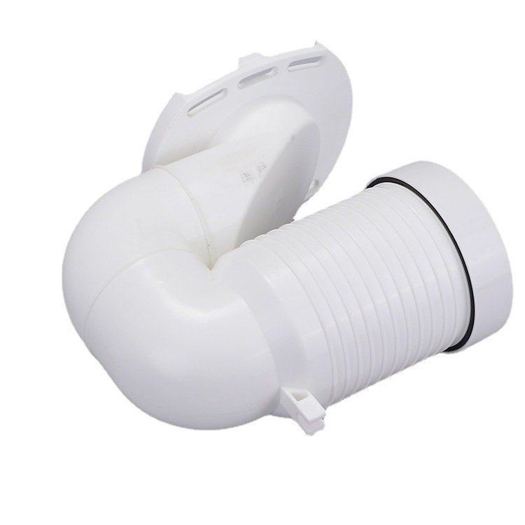 Toilet Drain Pipe Fitting, Straight Pipe For Wall Drainage To Floor Drainage Conversion Joint, Universal Displacement Pipe