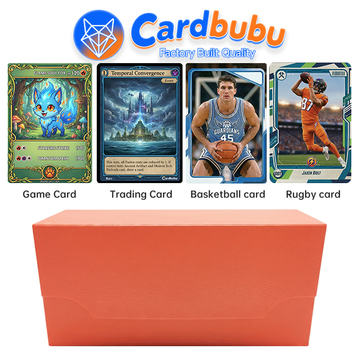 OEM PP Plastic Deck Box 300 Cards With Dividers Yugioh MTG Custom Yugioh