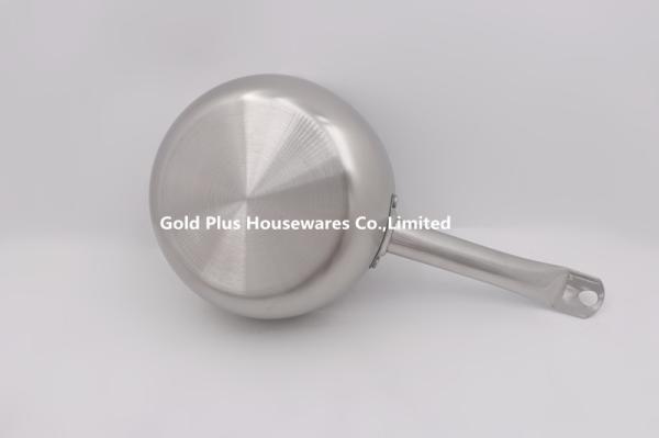 18cm Cookware metal saucepan cooking pot with steel handle stainless steel saucepan milk pan