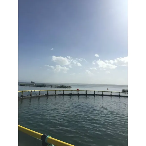 Caja de peces circular de HDPE de 10 m a 50 m de diámetro para acuicultura