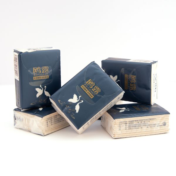 Chinese Manufacturers Custom Logo Unbleached Mini Pocket Tissue
