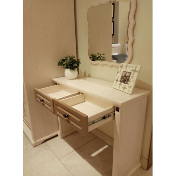 Luxury European Contemporary Furniture / European Style Dresser Antique Color Handle