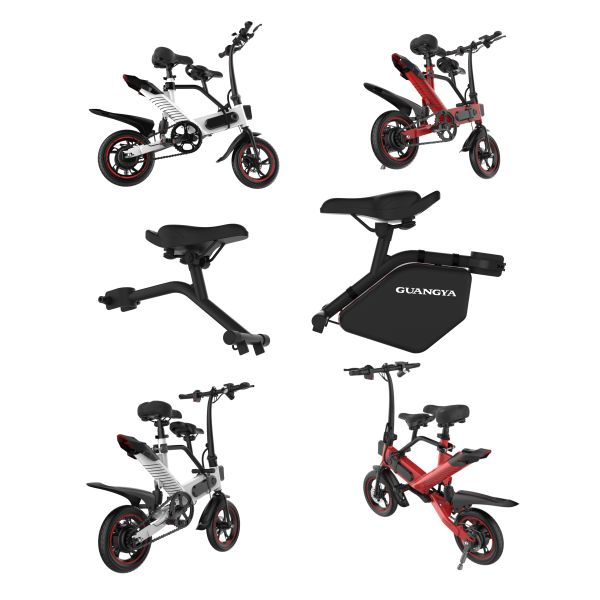 Micro Adult Folding Electric Bike 36V 10AH Lithium Battery Powered Eco - Friendly
