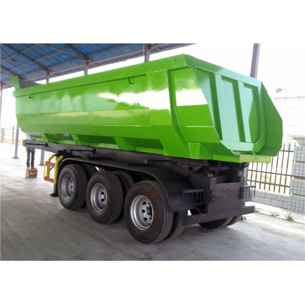40 Ton Self Dumper Heavy Truck Trailer Rear U Shape Tipper Dump Tipping Truck Semi Trailer