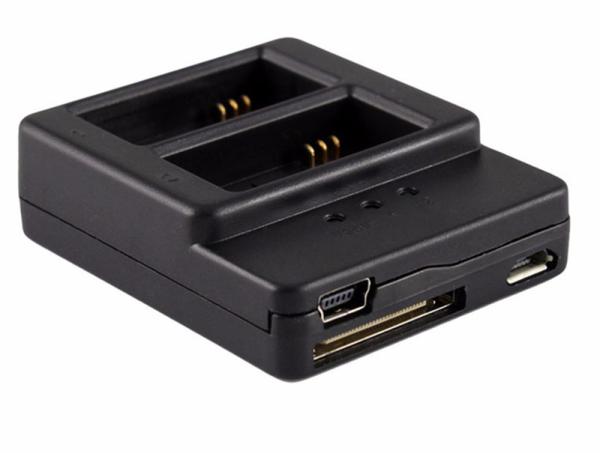 Universal Dual Battery USB Charger For GoPro HD Hero 3+ 3 Action Camera