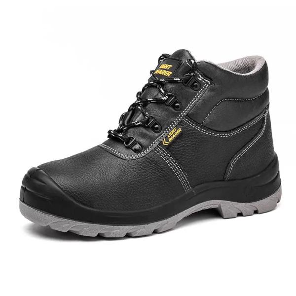 Chaussures de travail de sécurité S3 en cuir authentique chaussures de travail pour hommes