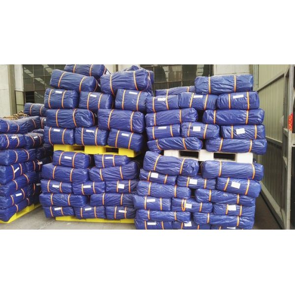 Сверхмощная ткань 18 * 18 брезента ПВК/дюйм с высоким тарифом удлиненности