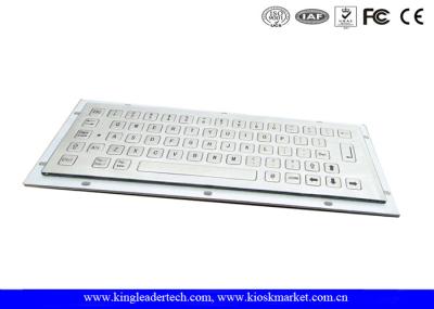 Teclado industrial da Poeira-Prova de 64 chaves mini com interruptor de chaves liso da abóbada do metal das chaves
