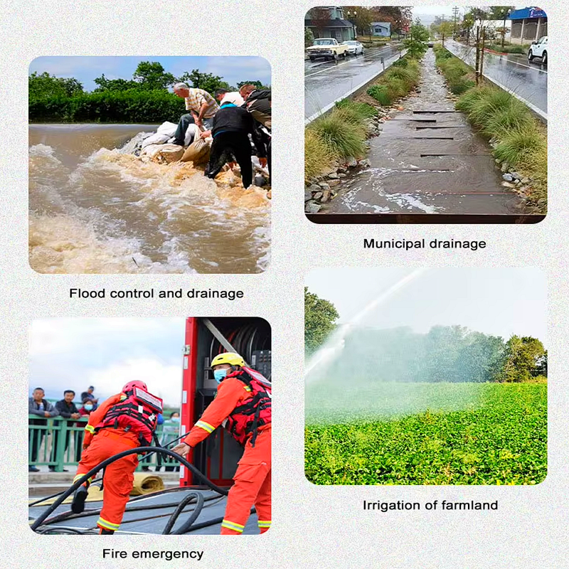 Customized Self-Priming Water Pump Speed 1500r/min Silent Pump Diesel Motor Pump