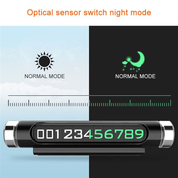 Роторный номерной знак автостоянки ПК 0.06g 26cmx5cm ABS