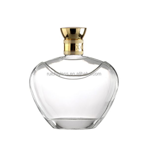 Настроить герметичность Тип плоский рот стеклянные бутылки для виски водки в новейшем дизайне