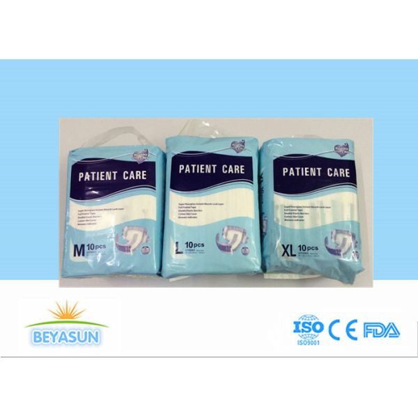 Couche-culotte adulte de coton de produits d'incontinence de soins aux patients