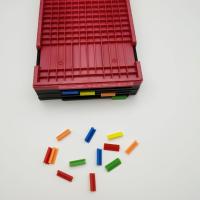 Plateaux d'identification à clips multi-couleurs JEDEC IC réutilisables