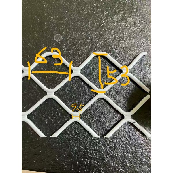 Heavy Duty Diamond Expanded Metal Mesh Decorative Aluminum Spray Paint 4 X 8