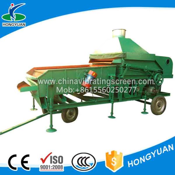 Commutative screens peanut cashew nut gravity cleaning separator