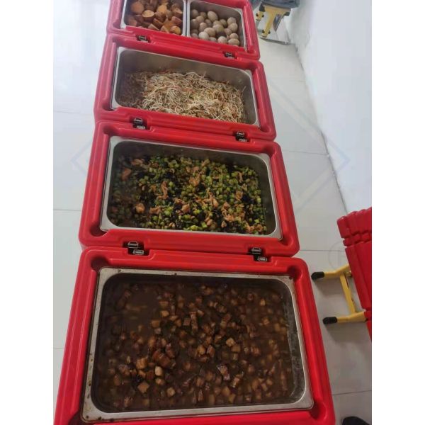 Customized Color Dish Collecting Trolley for Restaurant Efficiency and Organization